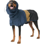 Wasserdichte Hunderegenjacke mit Windschutz und Reflektoren