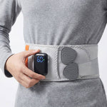 Bequemer Rückenstützgürtel mit Wärme- und Massagefunktion