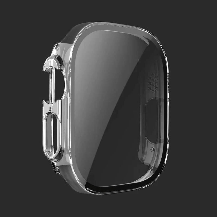 Schutzfolie für Apple Watch mit Blickschutz und Ladezugang