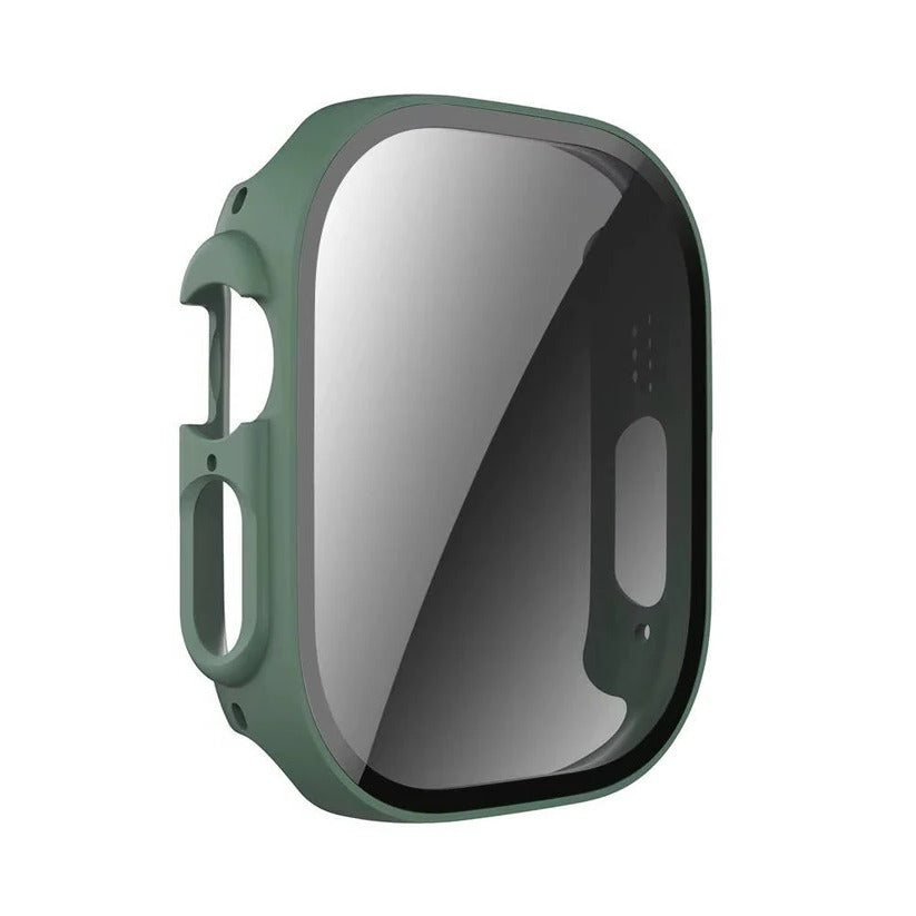 Schutzfolie für Apple Watch mit Blickschutz und Ladezugang