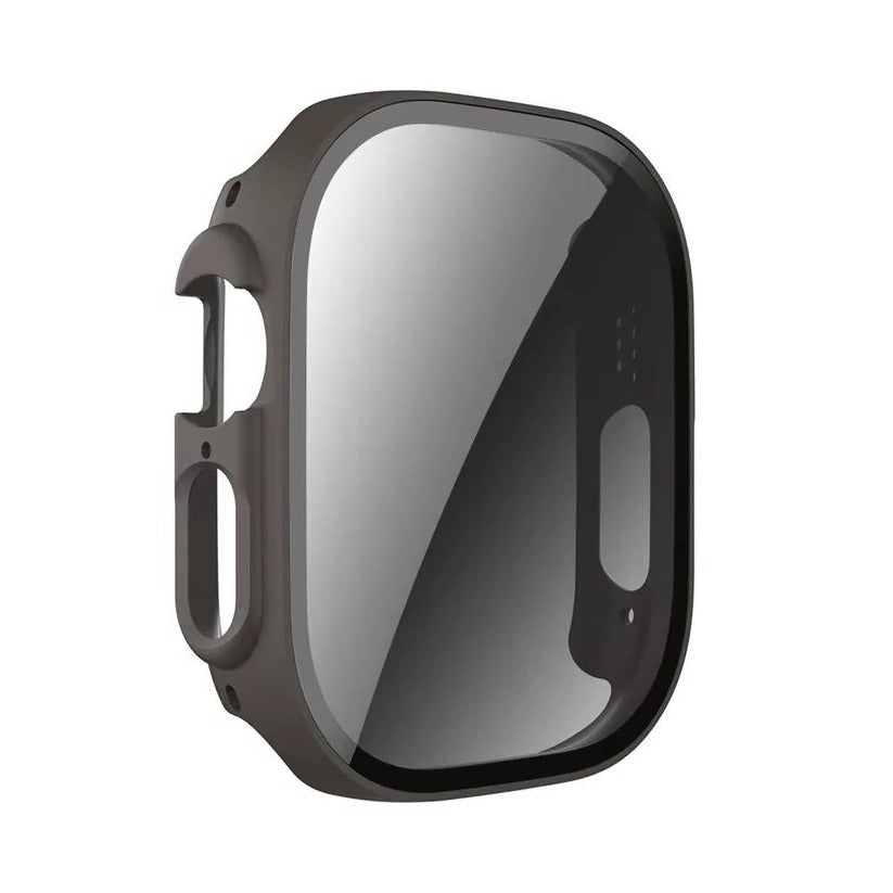 Schutzfolie für Apple Watch mit Blickschutz und Ladezugang