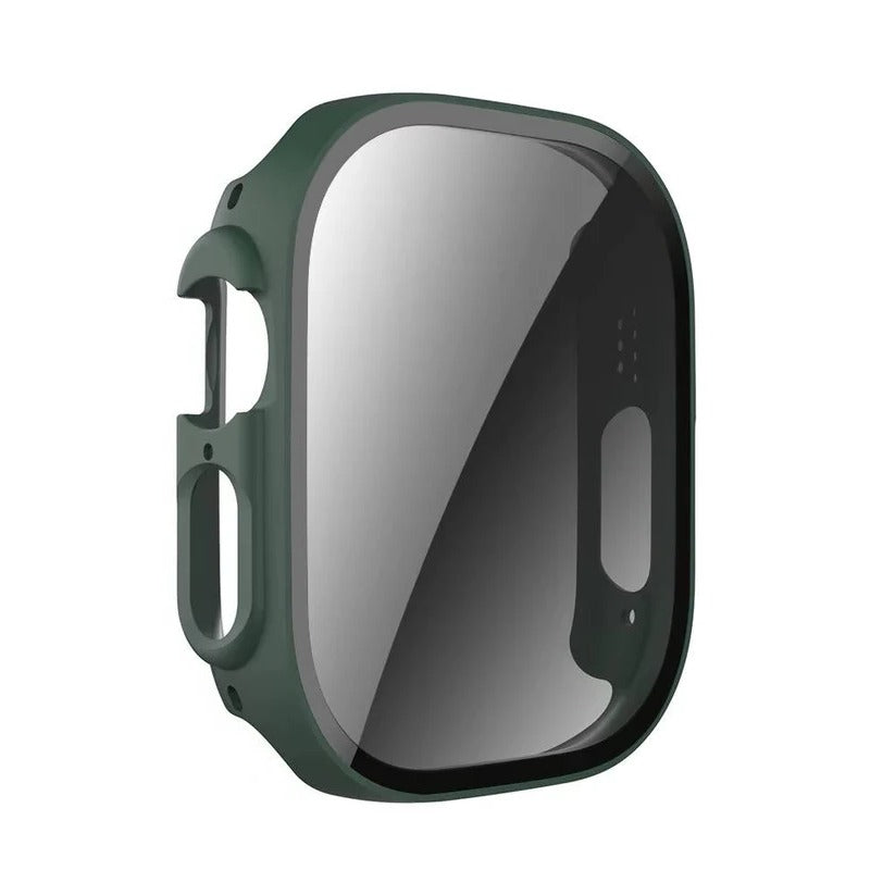 Schutzfolie für Apple Watch mit Blickschutz und Ladezugang
