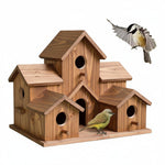 Vogelvilla aus Holz – Sicherer Nistplatz für Gartenbewohner