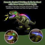 Fernsteuerbares Dinosaurier-Spielzeug mit Nebeleffekten und LED-Lichtern
