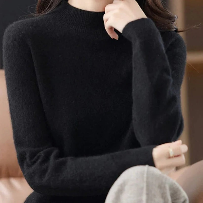 Eleganter Kaschmirpullover für kalte Tage