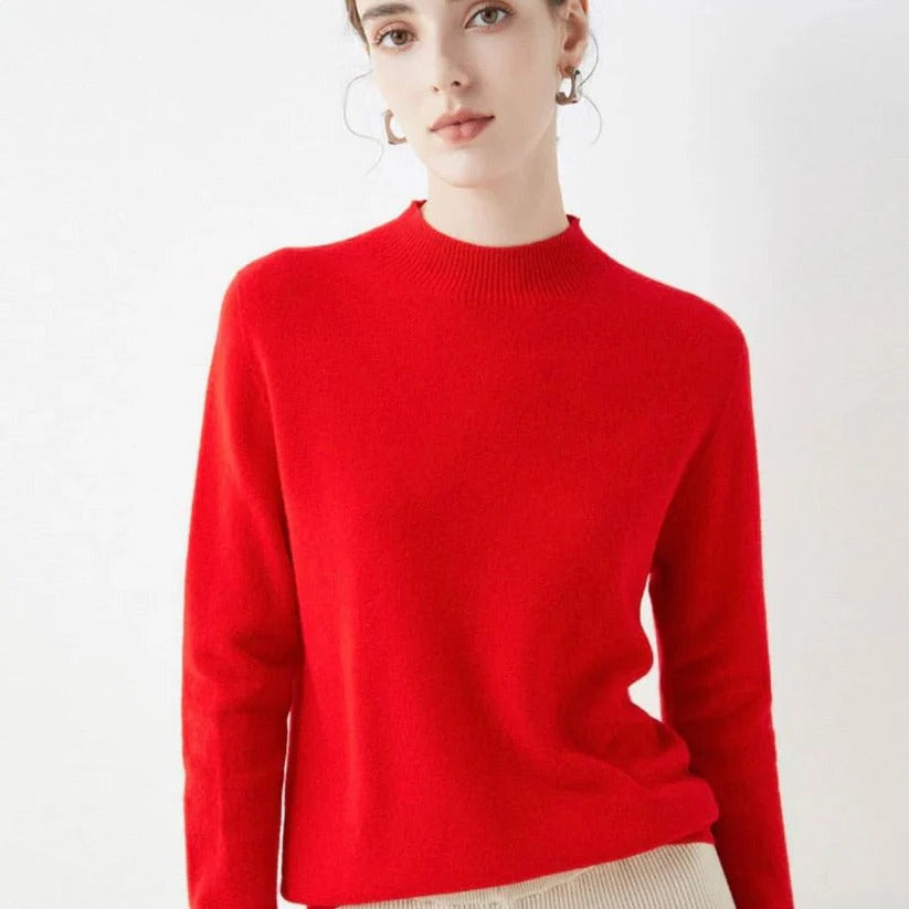 Eleganter Kaschmirpullover für kalte Tage