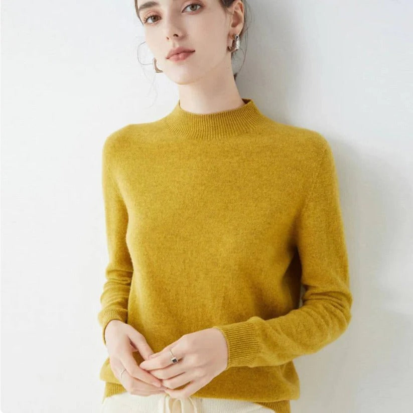 Eleganter Kaschmirpullover für kalte Tage