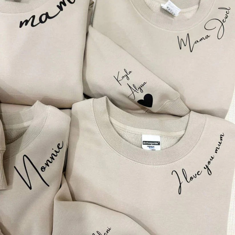 Individueller Hoodie mit Namensdruck für jeden Anlass