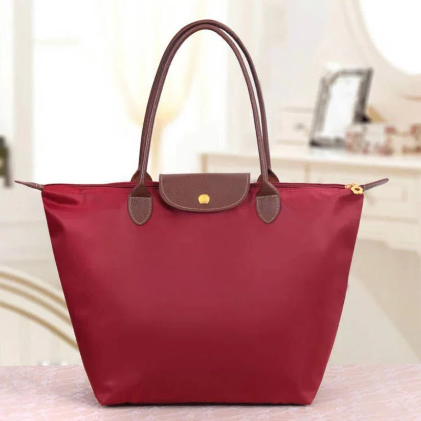 Elegante Schultertasche aus Oxford-Stoff für jeden Tag