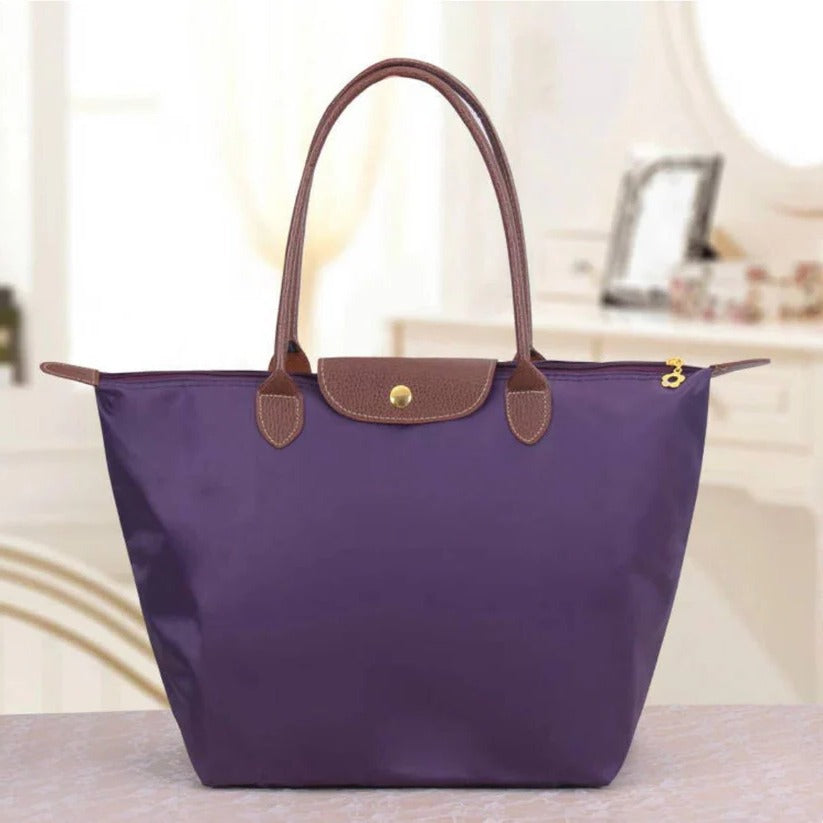 Elegante Schultertasche aus Oxford-Stoff für jeden Tag