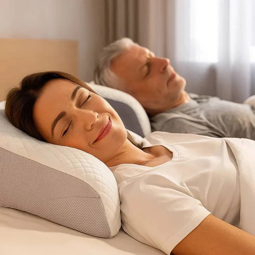 Ergonomisches Nackenstützkissen aus Memory Foam für erholsamen Schlaf