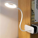 Flexibles LED-Leselicht mit USB-Akku und dimmbarem Design für den Schreibtisch