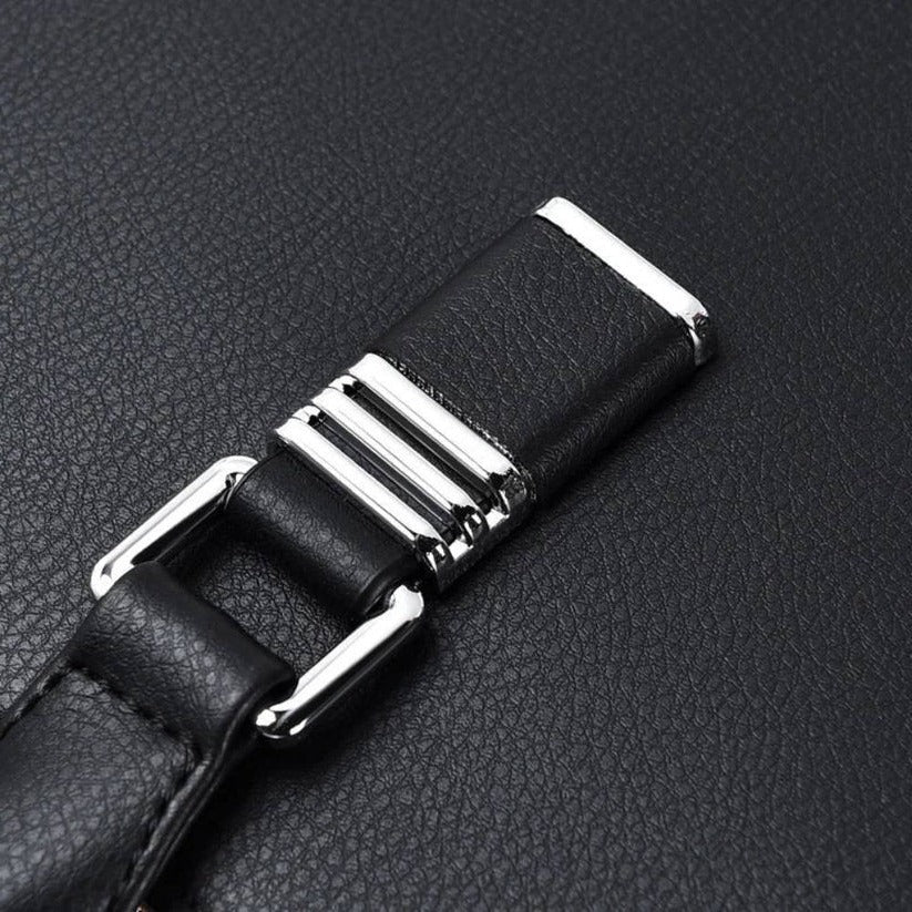 Elegante Leder-Laptoptasche für Männer – Ideal für 14 bis 15 Zoll Laptops