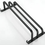 Stylischer Aluminium Handtuchhalter für die Wandmontage
