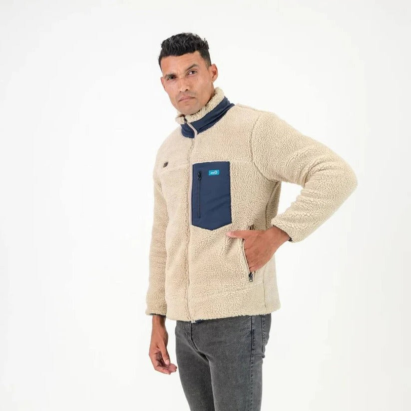 Wärmeisolierte Fleece-Weste mit individuell einstellbaren Temperaturzonen