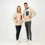 Wärmeisolierte Fleece-Weste mit individuell einstellbaren Temperaturzonen