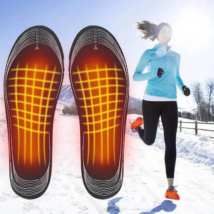 Wiederaufladbare Heizsohlen für wohltuende Fußwärme im Winter