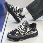 Hochwertige Herren Sneaker mit Dickem Sohlenprofil für Jeden Tag