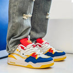Robuste Herren-Sneaker mit Dickem Sohlenprofil für den Alltag