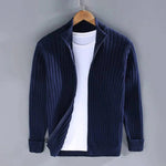 Herren Strickjacke mit Reißverschluss – Stilvoll und Vielseitig