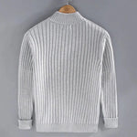 Modischer Herren Strickjacke mit Reißverschluss