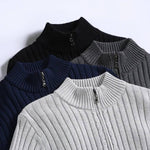 Herren Strickjacke mit Reißverschluss – Stilvoll und Vielseitig