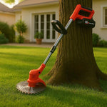 Kraftvoller Akku-Rasenkantenschneider mit 21V Batterie für präzise Gartenpflege