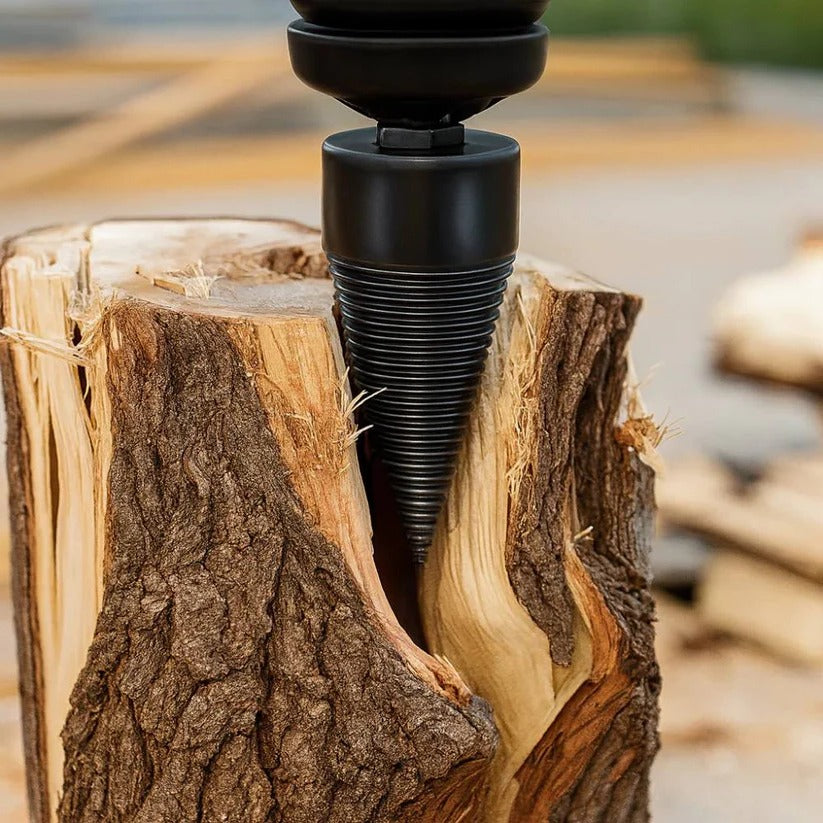 Präziser Holzspaltbohrer mit Titanbeschichtung für Bohrmaschinen