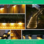 Wetterfeste Solar LED Außenleuchten mit Automatischem Dämmerungssensor