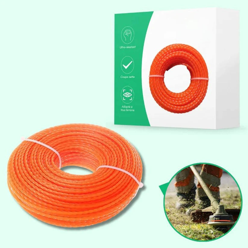 Robuste Nylon-Trimmerlinie für effektive Gartenpflege