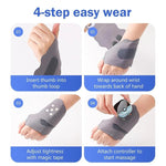 Elektrisches Handmassagegerät mit 5 Funktionen und verstellbarer Intensität