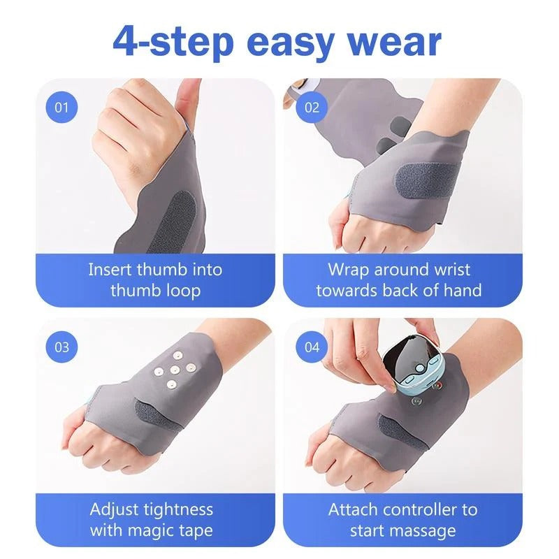 Elektrisches Handmassagegerät mit 5 Funktionen und verstellbarer Intensität