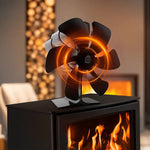 Leiser Kaminofenventilator zur effektiven Wärmeverteilung