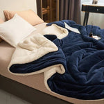 Kuschelige Fleece-Decke für Sofa und Bett – Perfekt für Reisen
