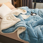 Bequeme Fleece-Decke für Sofa und Bett – Ideal für Reisen