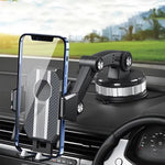 360-Grad Drehbarer Handyhalter für das Auto mit Saugfuß