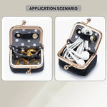 Eleganter Reise-Juwelen Organizer mit Sicherer Aufbewahrung