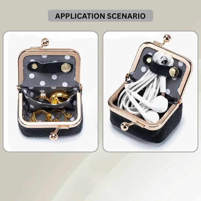 Eleganter Reise-Schmuckorganizer mit Sicherem Platzangebot