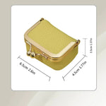 Eleganter Reise-Schmuckorganizer mit Sicherem Platzangebot