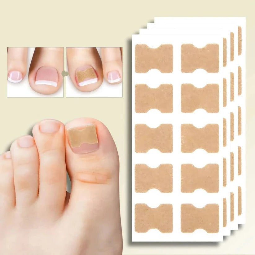 Klebende Nagelstützen für geschwungene Nägel und tägliche Pflege