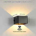 Kabellose Wandlampe mit elegante Umgebungsbeleuchtung