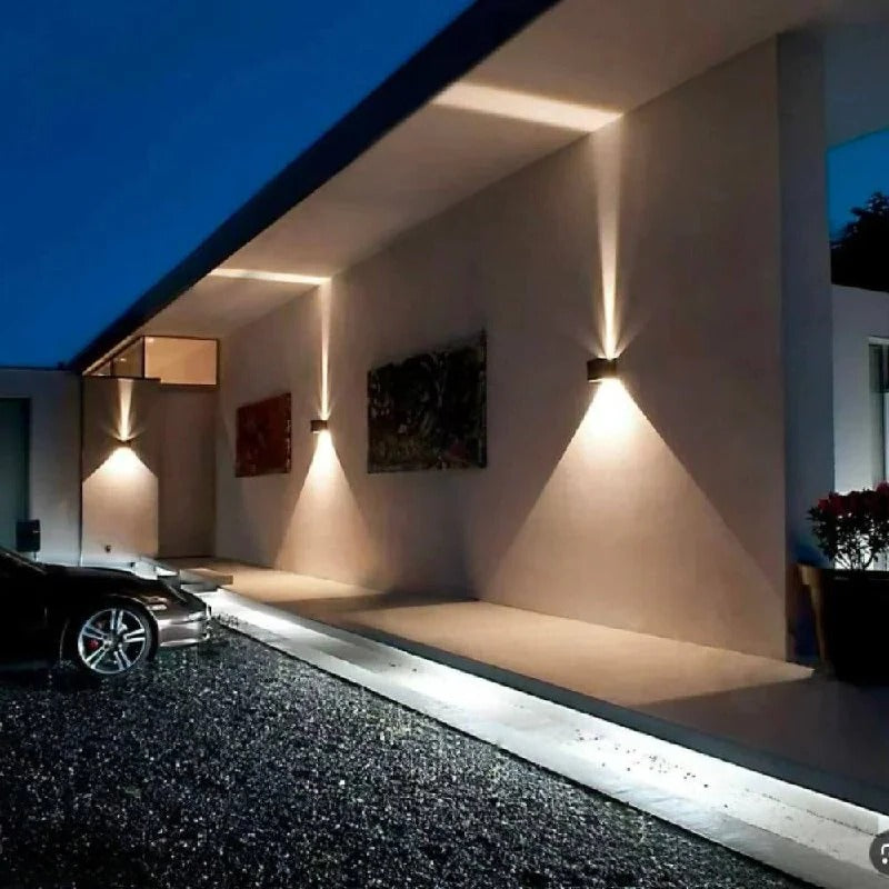 Kabellose Wandlampe mit elegante Umgebungsbeleuchtung