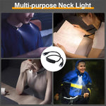 Flexibles, wiederaufladbares LED-Nackenlicht für ungestörtes Lesen