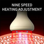 Wärmendes Vakuum-Massagegerät mit LED-Anzeige für Entspannung
