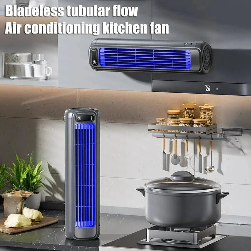 Mobiler Tischventilator mit 3 Geschwindigkeiten und 2000mAh Akku