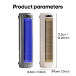 Mobiler Tischventilator mit 3 Geschwindigkeiten und 2000mAh Akku