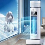 Kompakter Turmventilator ohne Klingen mit Wassertank und Fernbedienung