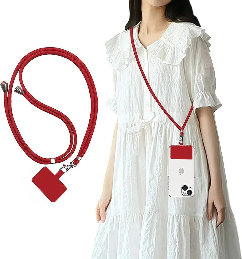 Bequeme Crossbody Handyhalterung mit Verstellbarem Trageriemen