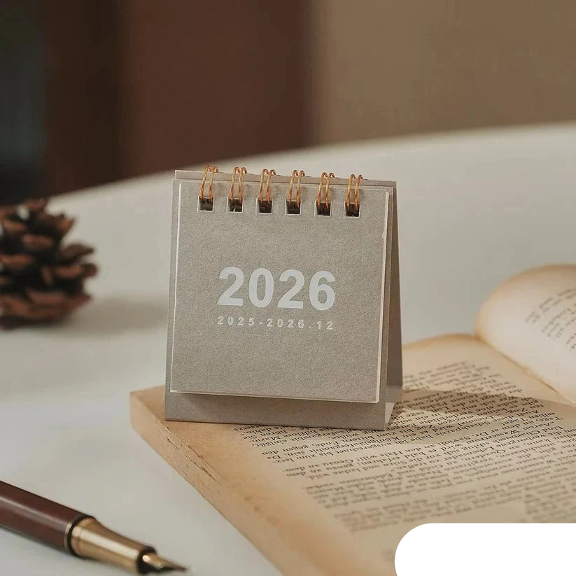 Praktischer Tischkalender 2026 für effektive Planung