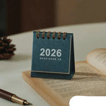 2026 Tischkalender mit praktischem Planungsdesign